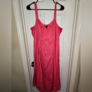 Torrid Midi Poplin Dress